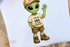 Funny Cryptid Squad Clipart Bundle Product Image 4