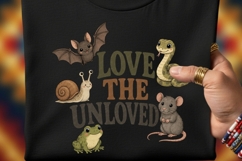 Love The Unloved PNG Bundle | Cute Misunderstood Animals Product Image 2