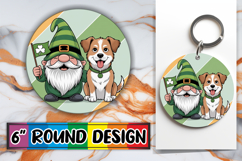 Timeless Keychain Circle Design, St Patricks Product Image 1