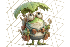 Tiny Explorers Clipart PNG, Animal Adventure PNG Product Image 3