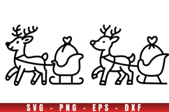 Christmas icon svg, icon png clipart, christmas outline svg Product Image 1