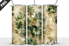 3D St Patrick&#039;s Day Tumbler Wrap| Sublimation Design Product Image 4
