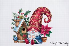 Christmas Gnome Houses Clipart Product Image 1