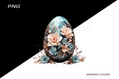 Easter Clipart, Easter Egg Clipart, Easter Bunny Png Product Image 1
