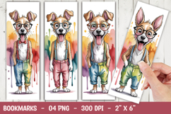 Dog Outfit Bookmark Sublimation Product Image 1