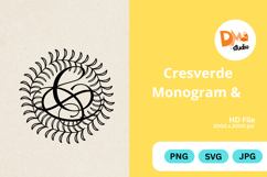 Cresverde Monogram Product Image 1