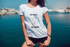 Vegan Svg Quotes Bundle, Funny Vegan Shirt Design Product Image 4