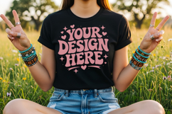 Summer TShirt Mockup,Summer T-Shirt Mockup Set Beach Product Image 2