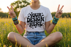 Summer TShirt Mockup,Summer T-Shirt Mockup Set Beach Product Image 5