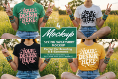 Summer TShirt Mockup,Summer T-Shirt Mockup Set Beach Product Image 1