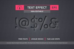 Extrude - Editable Text Effect, Font Style Product Image 6