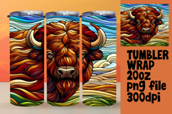 MODERN 20oz Sublimation Design , Animals Product Image 1
