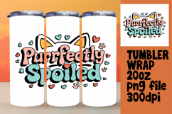 CLASSY 20oz Tumbler Design for Gifts , Cat Quote Product Image 1