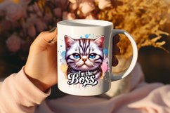 Funny Cat Sarcastic Quote Clipart Sublimation #27 Product Image 2