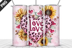 Lovely Hearts Tumbler Design | Valentine&#039;s Day Tumbler Wrap Product Image 4