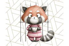 Cute Animals in Jail Clipart PNG, Funny Prisoner Critters Product Image 3