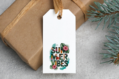 Retro Floral Summer Vibes PNG for Sublimation Product Image 6