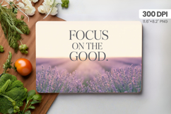 Inspirational Quotes Cutting Board PNG Design, Motivational Product Image 1