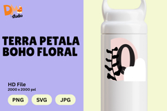 Terra Petala Boho Floral Monogram Product Image 1