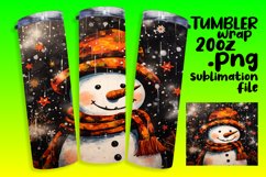 Festive Fun 20oz Christmas Tumbler Wrap Product Image 1