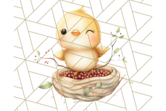 Woodland Nursery Baby Animals And Fantasy Forest PNG Clipart Product Image 3