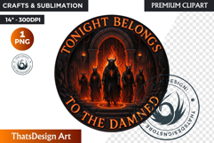 Halloween Slogan Clipart PNG ,Spooky Quote halloween clipart Product Image 1
