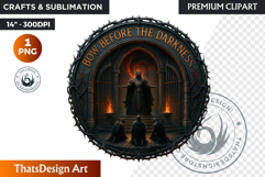 Halloween Slogan Clipart PNG ,Spooky Quote halloween clipart Product Image 1
