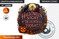 Halloween Clipart ,Spooky Quote,halloween slogan sublimation Product Image 1