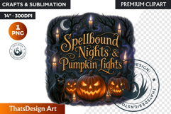 Halloween Clipart ,Spooky Quote,halloween slogan sublimation Product Image 1