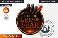 Halloween Clipart ,Spooky Quote,halloween slogan sublimation Product Image 1