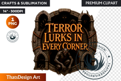 Halloween Slogans Clipart PNG ,Spooky Quotes halloween Product Image 1