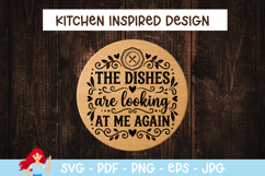 The dishes are looking at me again SVG Product Image 1
