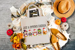 Cute Halloween Chicken PNG Design Product Image 3