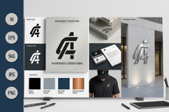 Letter A Logo Design for Modern Company Branding Product Image 2