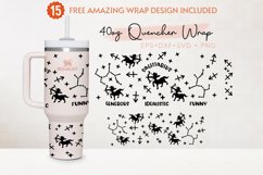Sagittarius 40oz Quencher Tumbler, Horoscope Sign, Astrology Product Image 2