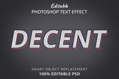 Decent Editable Photoshop Text Style Effect Product Image 1