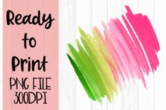 Green to Pink Splash Background Ready to Print Product Image 1