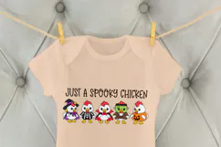 Cute Halloween Chicken PNG Design Product Image 4