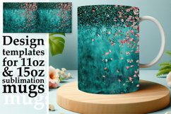 Flower Leopard Print Cup Design Product Image 1