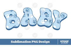 American Baby 4th of July USA Cat Dog Paw DTF Sublimation Product Image 1