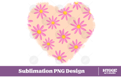 Retro Flowers Background Png Floral Paper Sublimation Bundle Product Image 7