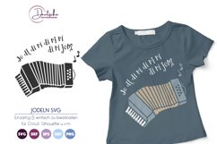 Jodeln SVG | Akkordeon | Ziehharmonika Product Image 1
