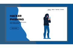 hacker phishing vector Product Image 1