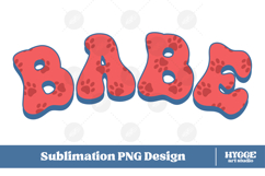 American Babe 4th of July USA Cat Dog Paw DTF Sublimation Product Image 1