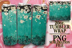 Sparkling Leopard Pattern Tumbler Graphic: Sublimation - 20o Product Image 1