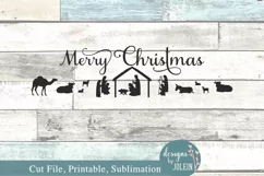 Christmas Nativity SVG, Sublimation, Printable, Cricut Product Image 3