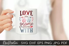 Love The Gnome You're With SVG Valentines Day Gnomes Product Image 2