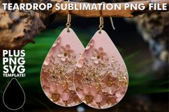 Sparkling Leopard Print Elegance: Teardrop Sub Designs Product Image 1