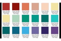 36 Glitter and Solid Color Princess Green, Red and Purple Product Image 5