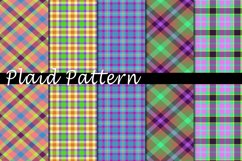 Plaid Pattern Digital Paper Bundle Product Image 1